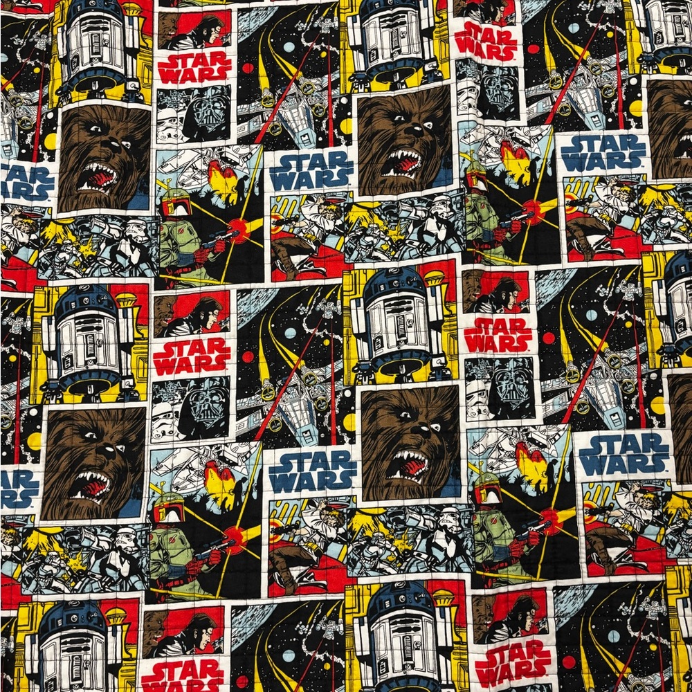 Star Wars Graphic Comic quilted bedding